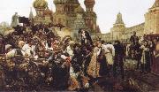 Vasily Surikov The Morning of the Execution of the Streltsy china oil painting reproduction